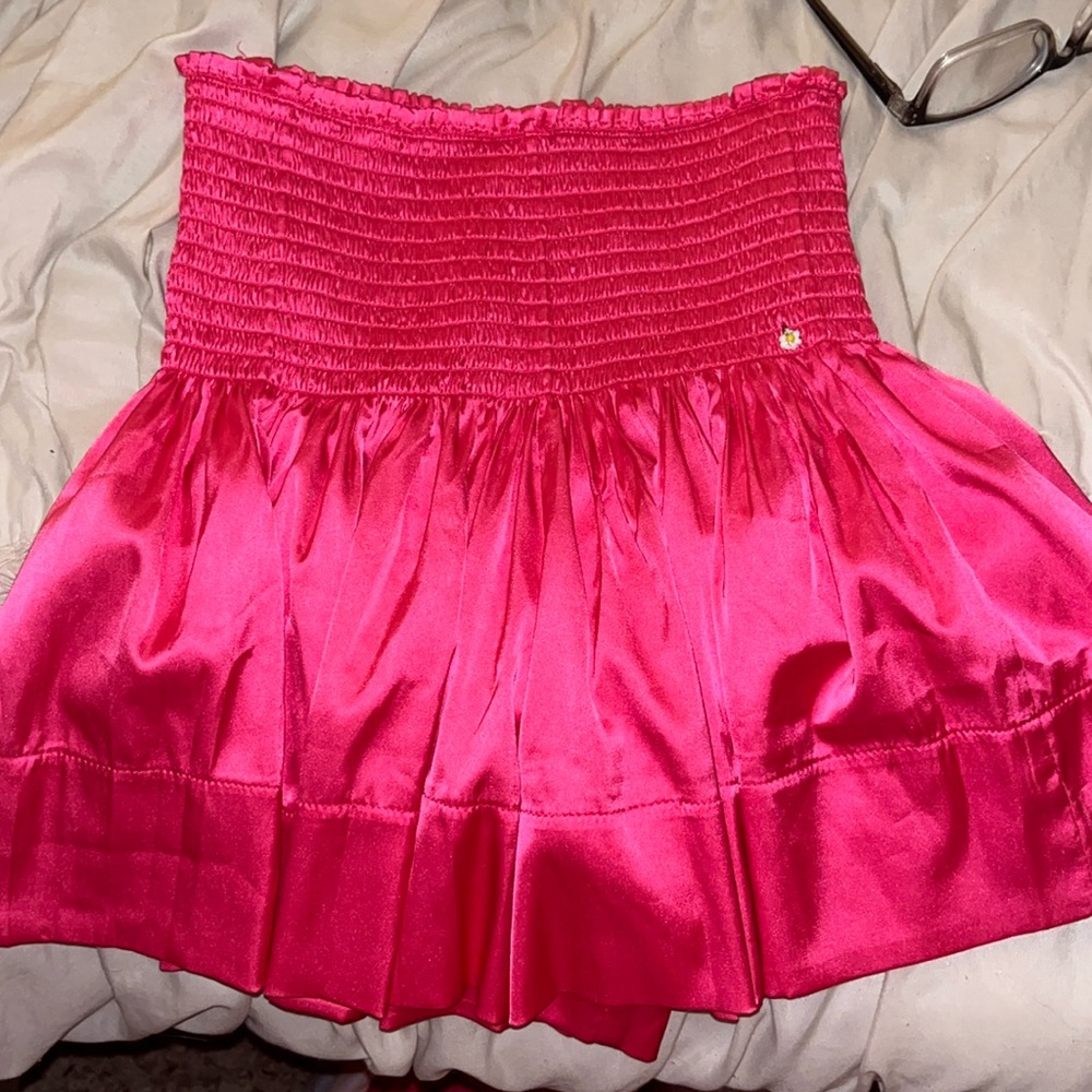 Natural life skirt Hot pink